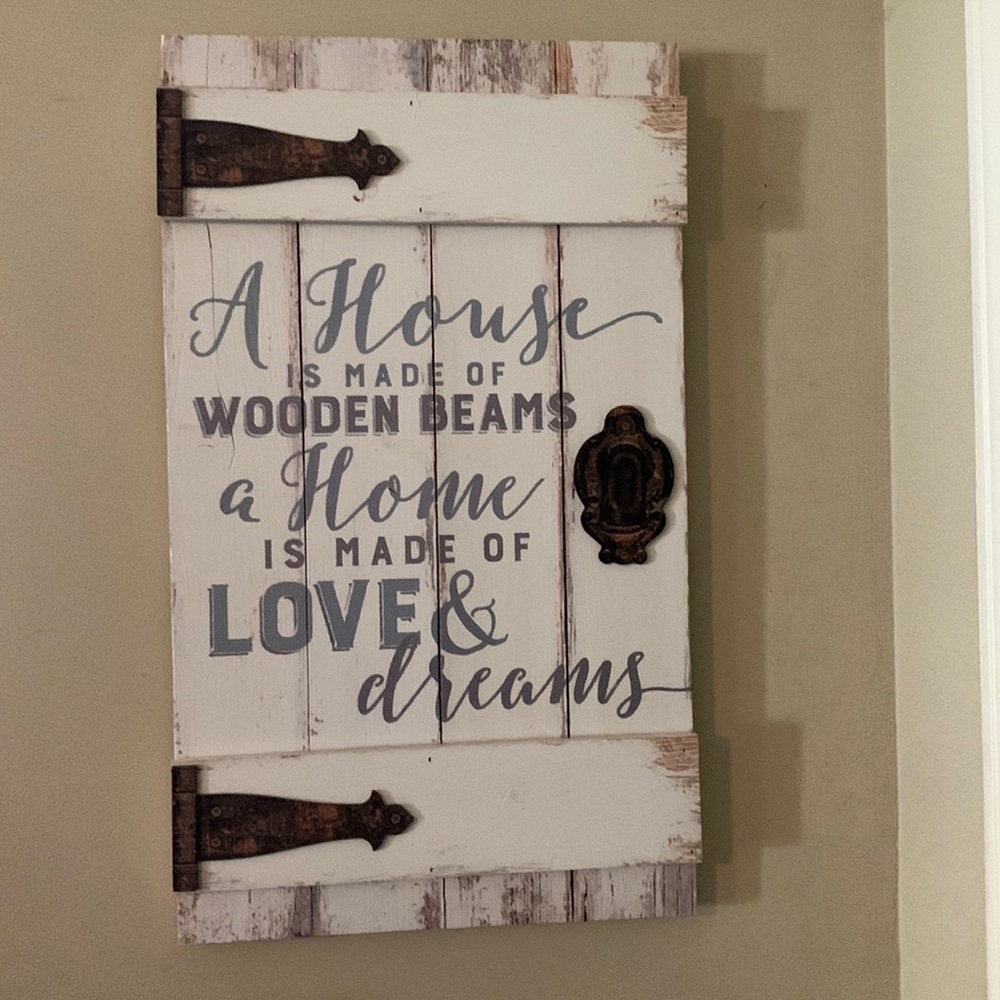 Cute rustic decor